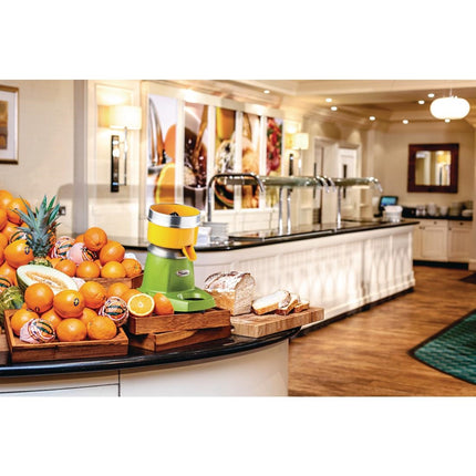 Classic 11 Citrus Juicer Yellow with Three Extractors | Santos 5
