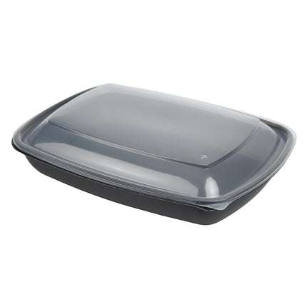Fastpac Large Rectangular Food Containers | Microwave Safe | 1350ml 5