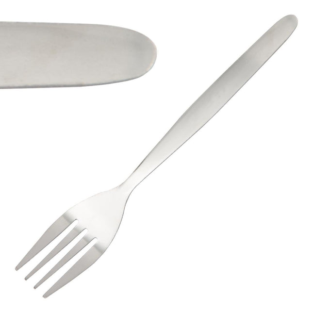 Dessert Fork | Olympia Kelso | 12 Pieces | 18/0 Stainless Steel