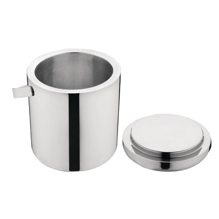 Olympia Stainless Steel Ice Bucket with Lid and Tongs 1.23L 6