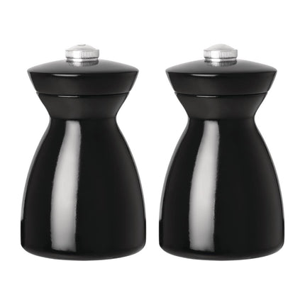Salt and Pepper Mill Set 11.5cm Dark Wood | Olympia