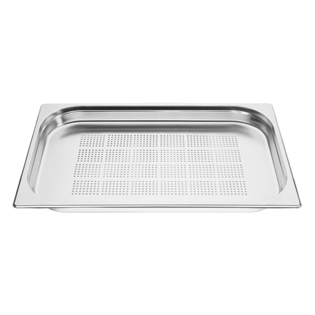 Perforated Stainless Steel GN 1/1 Pan 40mm | Vogue 2