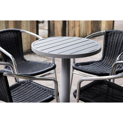 Cast Iron Table Base Grey | Bolero | 611x720mm 8