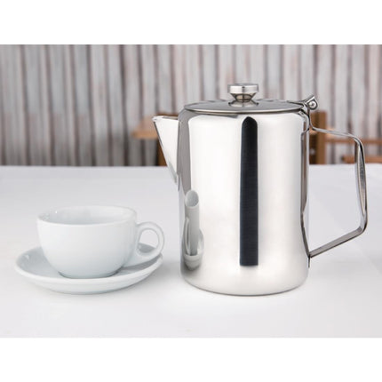 Stainless Steel Coffee Pot 2L | Olympia Concorde 3