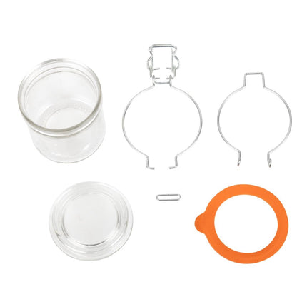 Glass Canning Jars with Airtight Seal | Vogue | 30cl (6 Pieces) 6