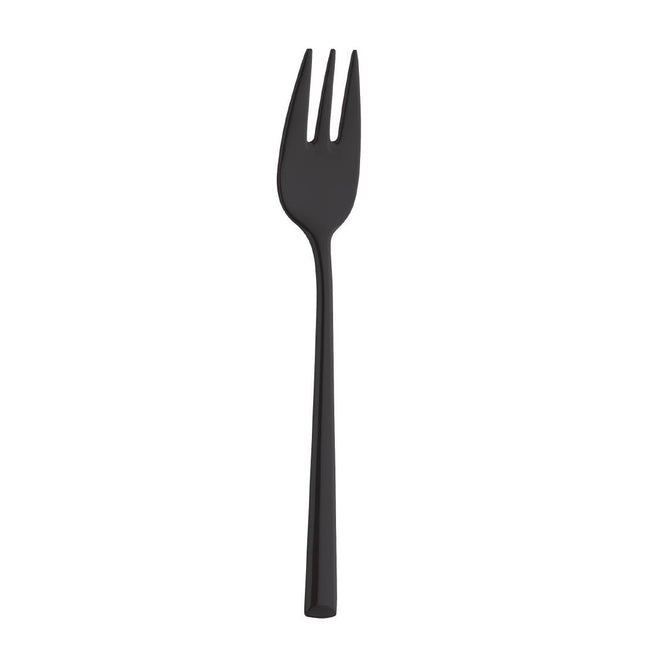 Cake Fork Black Titanium Coated | Amefa Metropole