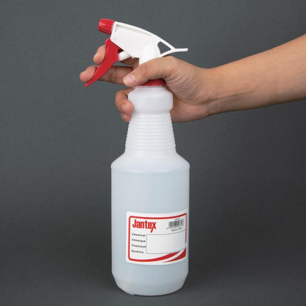 Color-Coded Spray Bottle Red 750ml | Jantex 3