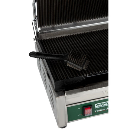 Double Panini Grill with Grooved Plates | Waring 6