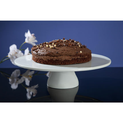 Porcelain Cake Stand on Pedestal 33cm 6