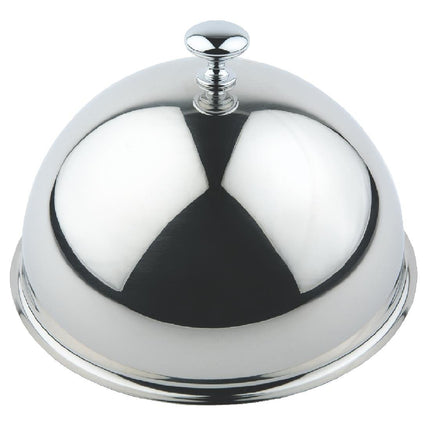 Stainless Steel Cloche 29.5 cm | APS | 18/0 High Gloss with Chrome Knob