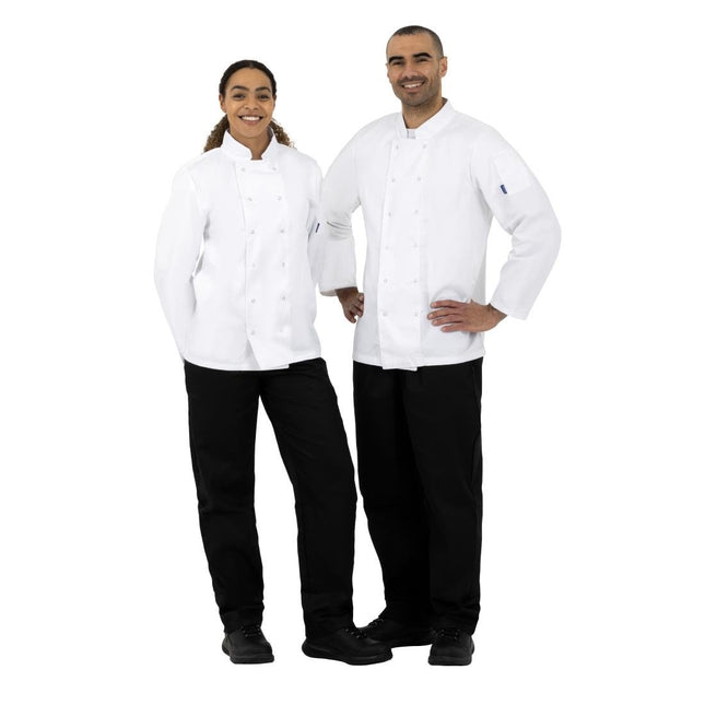 Long Sleeve Chef Jacket White | Whites Vegas | Size S 2