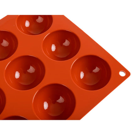 Half-Sphere Silicone Baking Mold 15 Cavities | Pavoni Formaflex | 2.3cm Deep 6