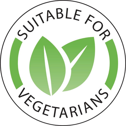 Hygiplas Removable 'Vegetarian' Food Labels | 1000 Pieces