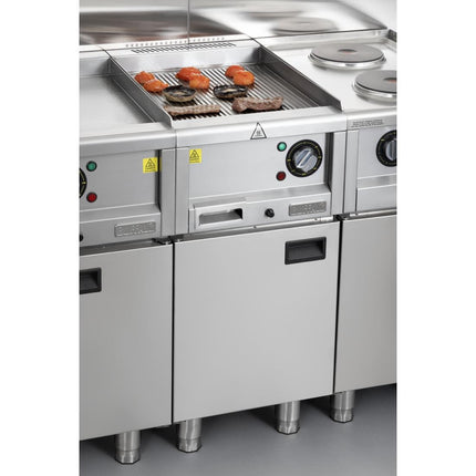 Electric Ribbed Griddle 400mm | Buffalo 600-Series 4