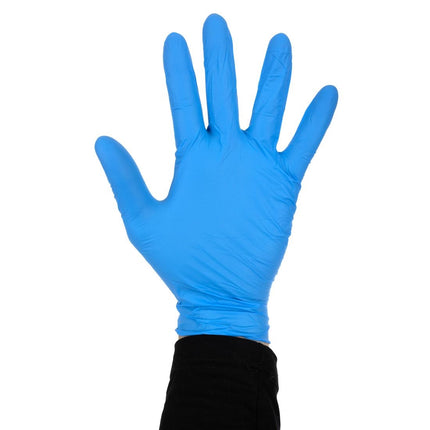 Blue Powder-Free Nitrile Gloves L | Box of 100 4