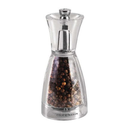 Pepper Mill Acrylic 12.5 cm | Cole & Mason Pina