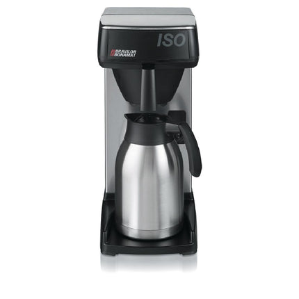 Stainless Steel Coffee Maker with 2L Insulated Carafe | Bravilor Iso 2