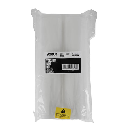 Vacuum Sealer Bags Roll 28cm | Vogue | Duo Pack 5