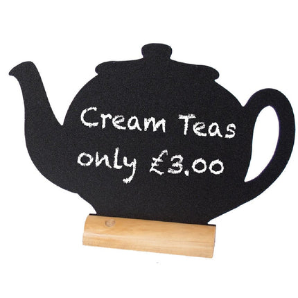 Mini Teapot-Shaped Chalkboards (3 Pieces) | Securit 2