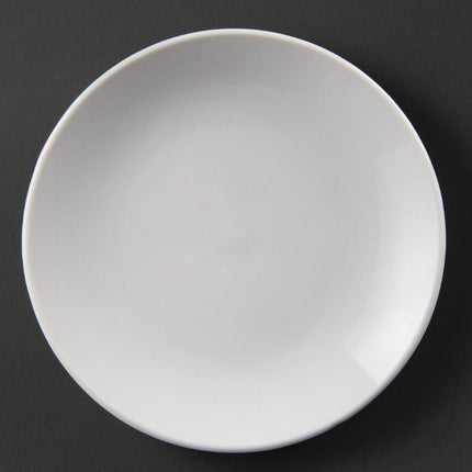Whiteware Coupe Plates 15cm | Olympia