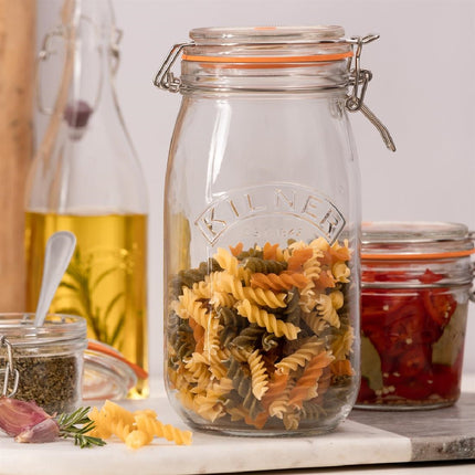 Kilner Glass Jar with Clip Lid 1.5L 2