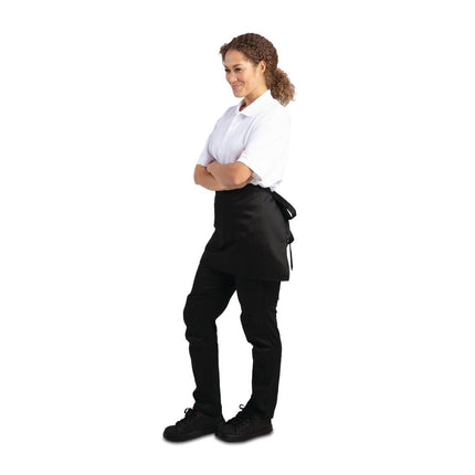Short Black Bib Apron | Whites 5