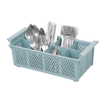 Kristallon 8-Compartment Plastic Cutlery Basket | Olympia 3