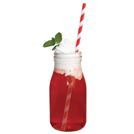 Glass Mini Milk Bottles 20cl | Olympia | 12 Pieces 5