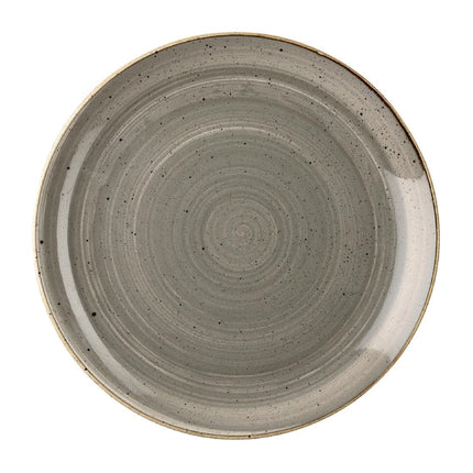 Coupe Plate Grey Stonecast Evolve | Churchill | 16.5cm