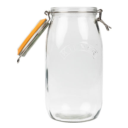 Kilner Glass Jar with Clip Lid 3L 4