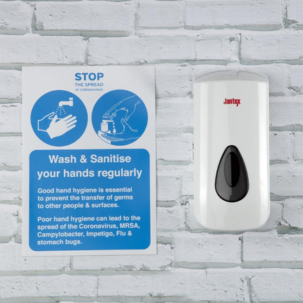 Adjustable Liquid Soap Dispenser 900ml | Jantex 4