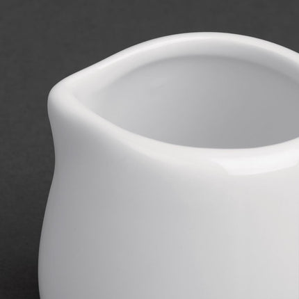 Whiteware Milk Jug 8.5cl | Olympia 5