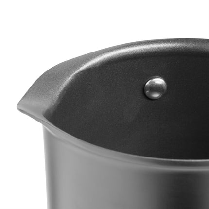 Aluminium Non-Stick Saucepan with Double Spout 14cm | Vogue 5