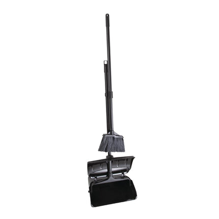 Jantex Long Handle Broom and Dustpan Set | 16cm Wide 2
