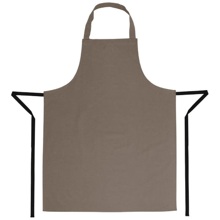 Poly-Cotton Bib Apron Light Brown | Whites 2