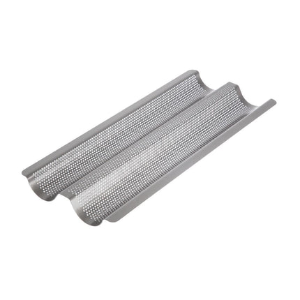 Perforated Non-Stick Baguette Baking Tray | MasterClass 8