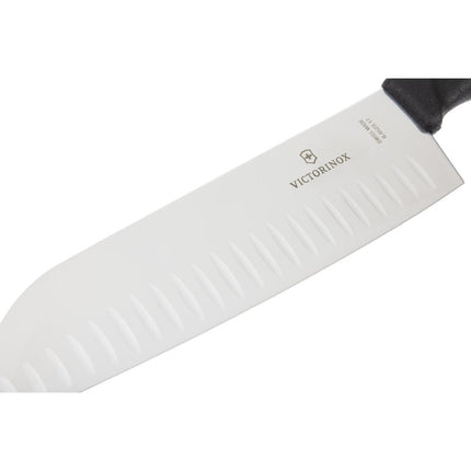 Santoku Knife 17cm | Victorinox | Fibrox Handle | Stainless Steel 4