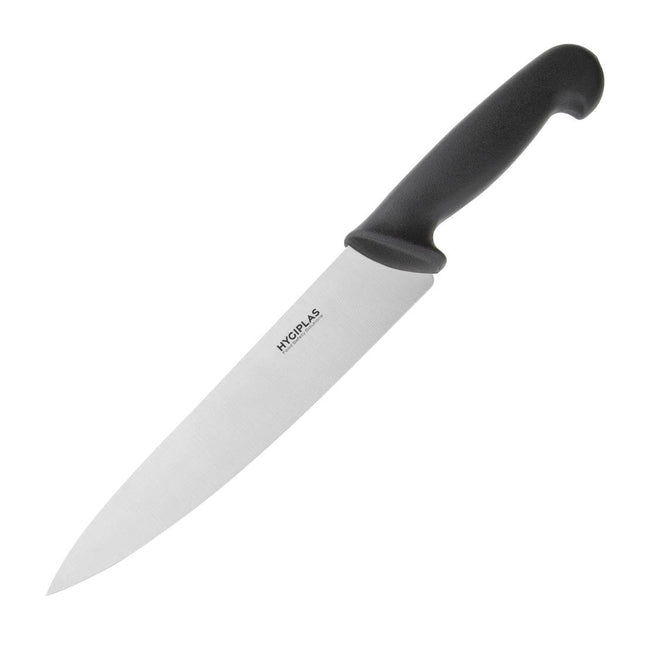 Chef's Knife 21.5cm Black Handle | Hygiplas