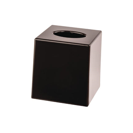 Black Square Tissue Box Holder 3