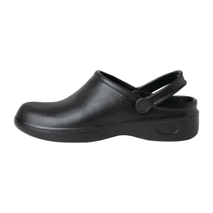 Black Slip-Resistant Chef Clogs | Nisbets Essentials | Size 40/41 4