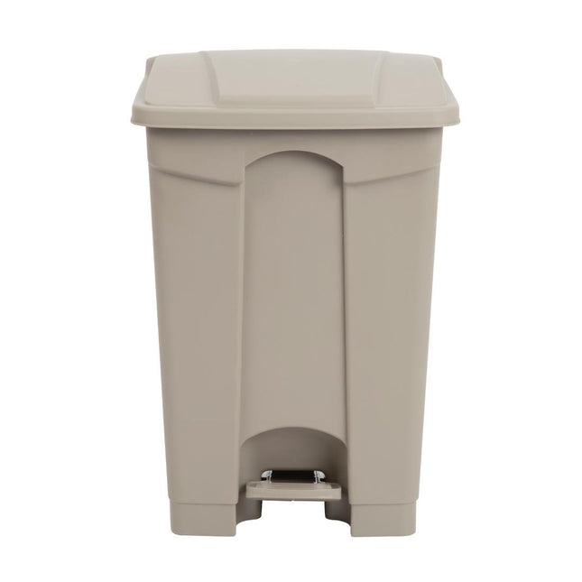 45L Pedal Bin with Airtight Lid | Jantex Beige