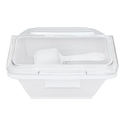 Polypropylene Ingredient Bin with Transparent Sliding Lid | Vogue | 7.5L 4