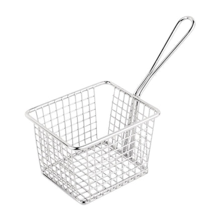 Large Stainless Steel Fry Basket | Olympia