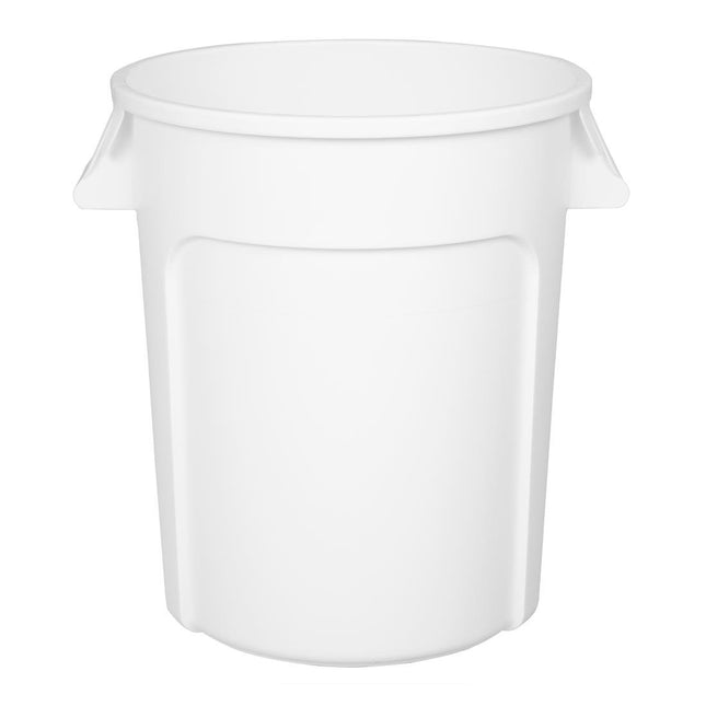 White Round Storage Container 76L | Vogue