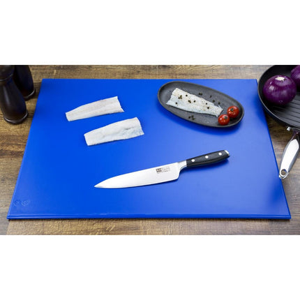 HDPE Cutting Board Blue | Hygiplas | 600x450x12mm 2