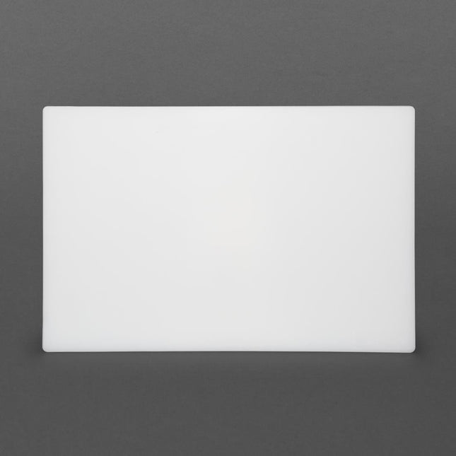 LDPE Cutting Board White 450x300x10mm | Hygiplas 2
