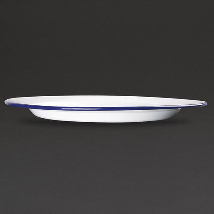 Enamel Plates 24.5cm | Olympia | 6 Pieces 2