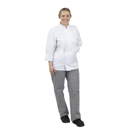 Whites Vegas Unisex Chef Trousers | Black and White Check | XS 5