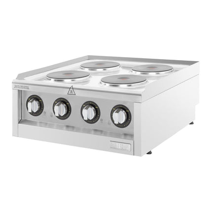 Electric Quad Hotplate | Buffalo 600-Series | 4 Cooking Zones 3