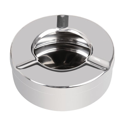 Stainless Steel Windproof Ashtray 9cm (Set of 6) | Olympia